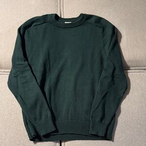 J. Crew Forest Green Crewneck Sweater